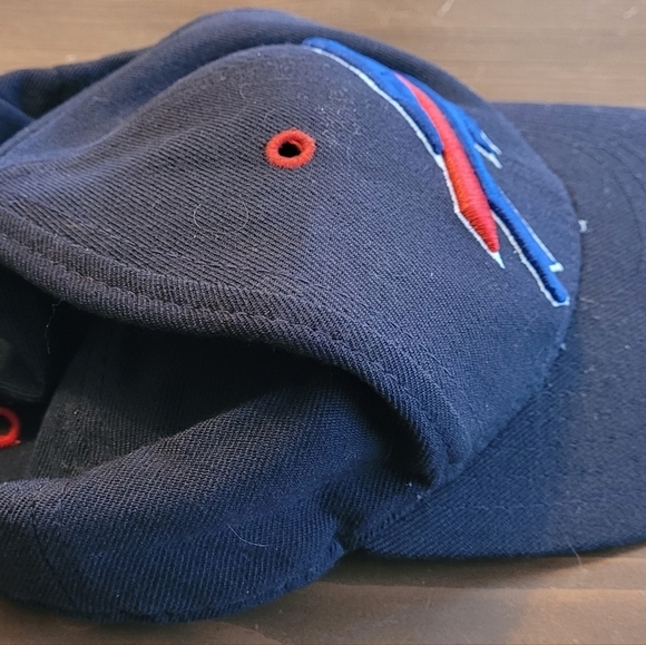Vtg Buffalo Bills Reebok Fitted Hat Cap NFL On Field Hat Size 7 1/8 Small - Picture 5 of 9